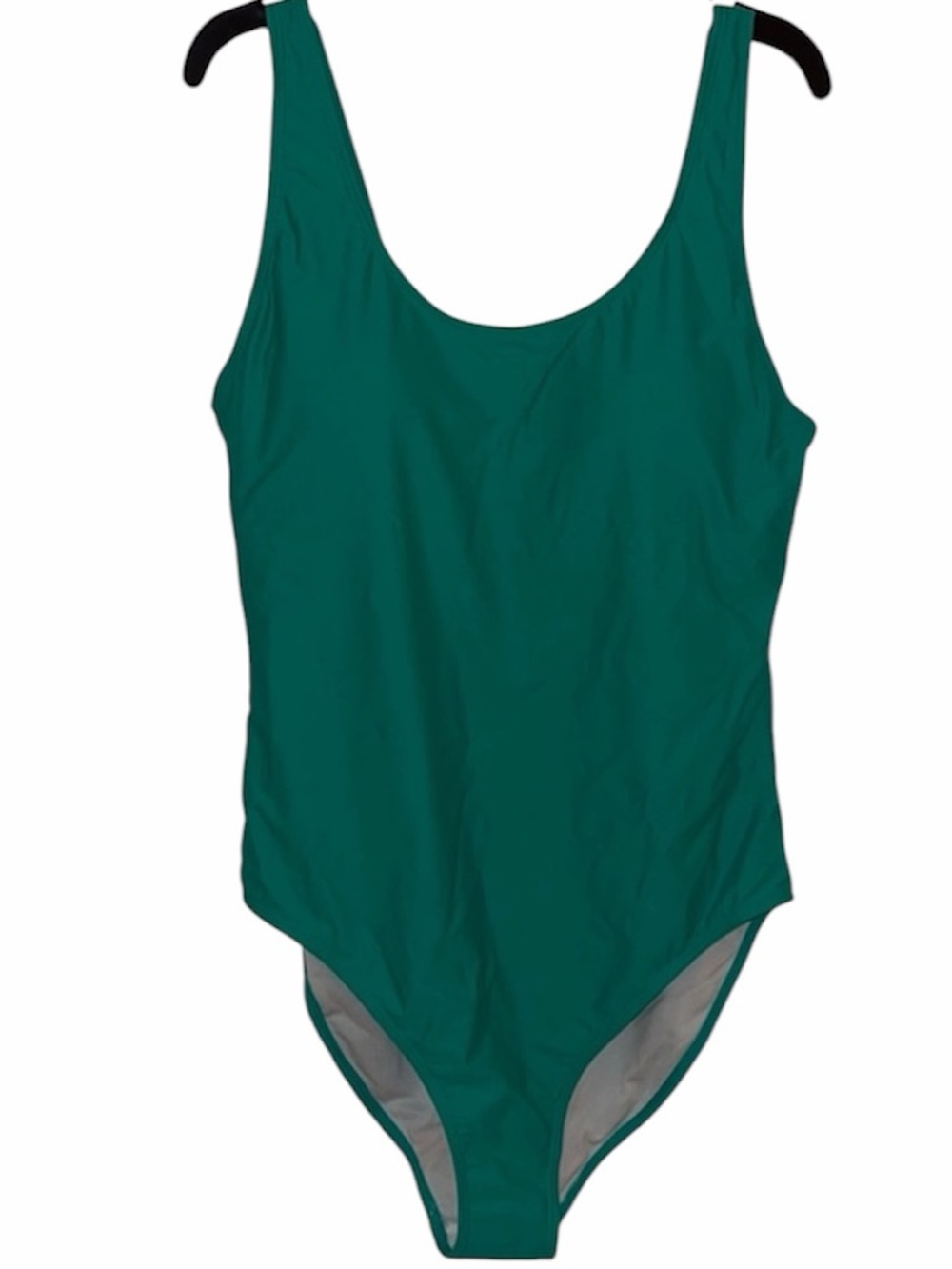 NWT XL Nicole Miller Sea Green One Piece Bathing Suit Tank Top Swimwear Vaycay